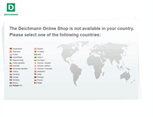Tablet Screenshot of deichmann.com