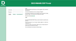 Desktop Screenshot of ddp.deichmann.com
